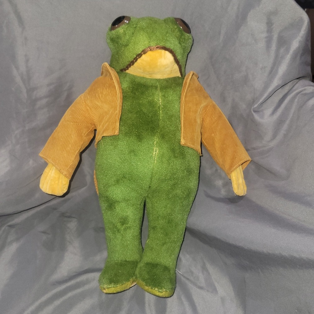 VINTAGE JEREMY FISHER STUFFED SOFT TOY ORIGINAL BEATRIX POTTER RARE